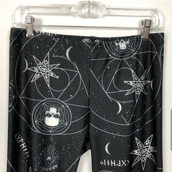 Spin Doctor Odessa Nights mystical celestial leggings - size Large - Picture 10 of 12